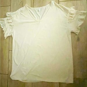 Bell sleeve pullover